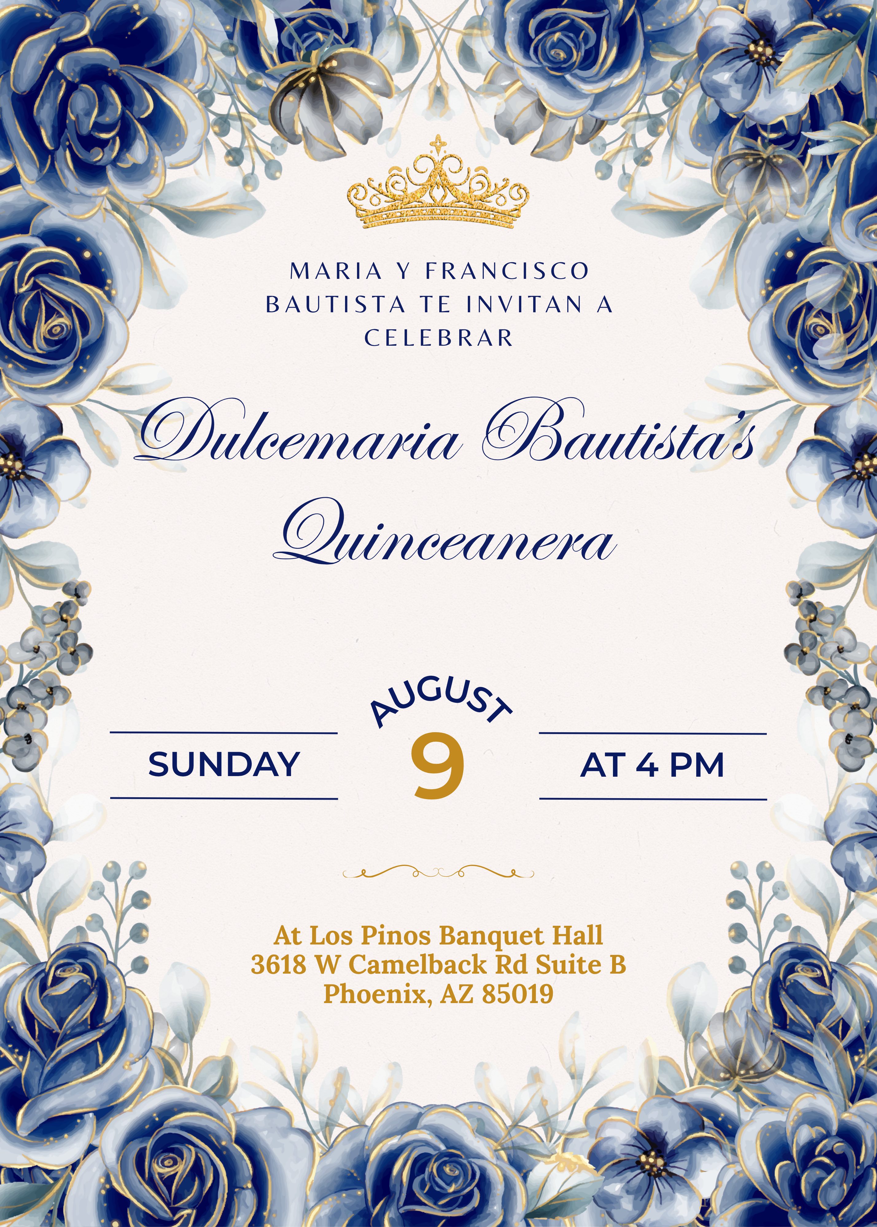 Quinceañera Invitation